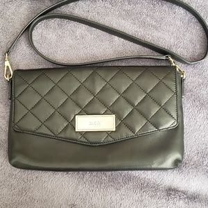 DKNY Black Leather Crossbody